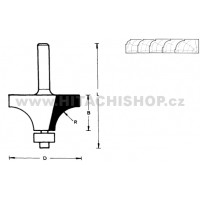 Fr�za zaoblovac� 711808